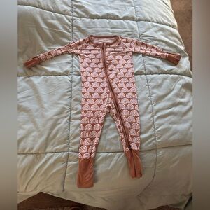 Little Sleepies Rust Rainbows Zippy